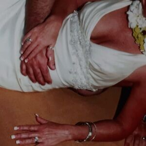 Elegant White Wedding Dress